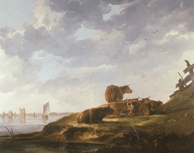 Seven Cows by Aelbert Cuyp